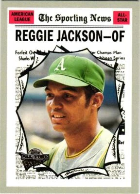2004 Topps All-Time Fan Favorites #5 Reggie Jackson - Image 1 of 2