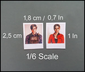 Resident Evil 1/6 Scale Polaroid Set, Leon Kennedy, Hot Toys, SWToys, Damtoys - Bild 1 von 3