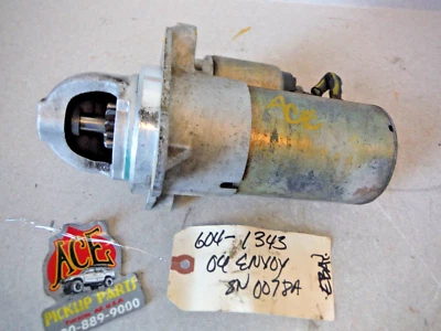 04-05 Chevy Trailblazer GMC Envoy Isuzu Ascender 4.2L OEM Conjunto de motor de arranque Foto 1 de 4