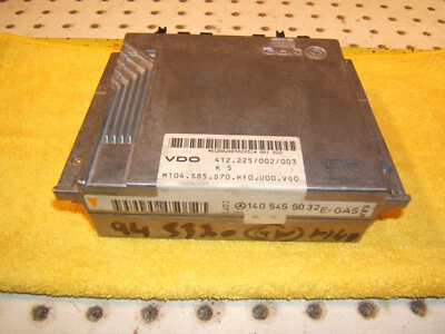 Mercedes W140 S320 1994 VDO E-Gas ECU Original Mercedes OEM 1 Computadora, E-Gas Foto 1 de 4