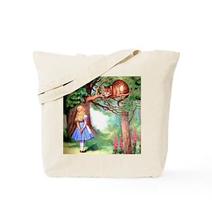 CafePress Alice And The Cheshire Cat Tote Bag (728870929) - Picture 1 of 19