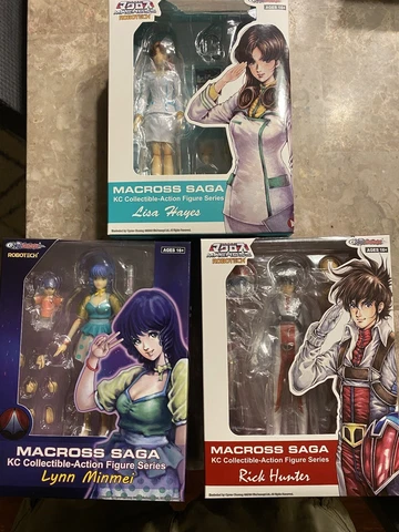 KitzConcept Robotech 1/12 Macross Rick Hunter Lisa Hayes Lynn Minmei Cover