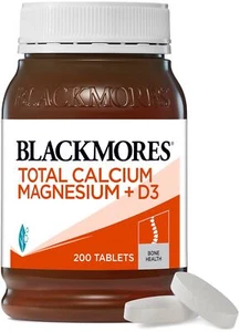 Blackmores Total Calcium Plus Magnesium 200 Tablets - Picture 1 of 1