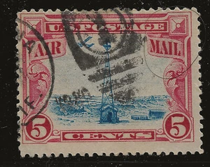 US Scott #C11, Single 1928 Air Mail 5c FVF Used - Picture 1 of 1