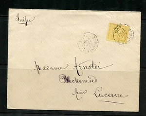 KMC-France #99 (F517) Peace & Commerce 25c yellow on straw cover - Picture 1 of 2