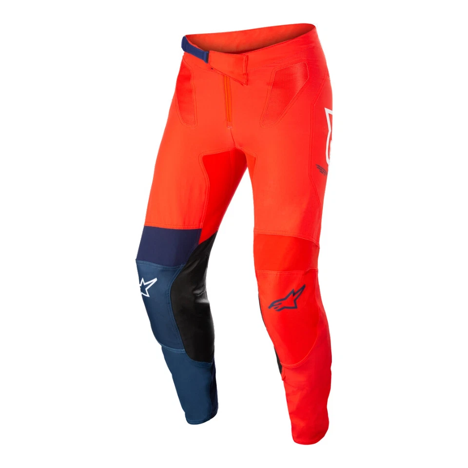 Pantalones todoterreno Alpinestars Supertech Blaze rojo y azul MX para hombre talla 38 Foto 1 de 1