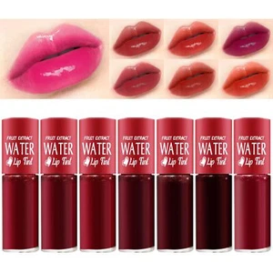 7 Colors Lip Tint Stain Set Plumping Mini Liquid Lipstick Korean Lip Gloss Mo... - Picture 1 of 7