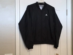 adidas Black Jacket. Vintage. Size Medium. NEW. - Picture 1 of 8