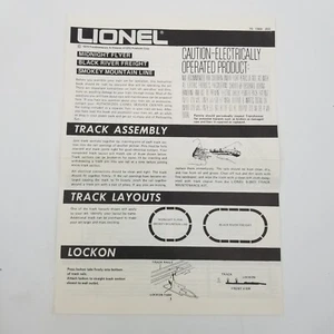 1979 Lionel Midnight Flyer Black River Freight Smokey Mountain Line assemblaggio - Foto 1 di 7