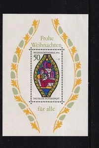 SA10 Germany 1976 Christmas mint minisheet - Picture 1 of 1