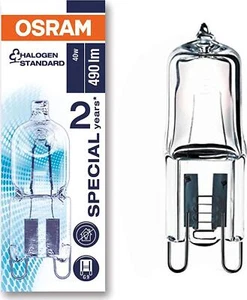 Osram 40w 230v G9 66740 Halopin Oven Rated Halogen Lamp - Picture 1 of 6