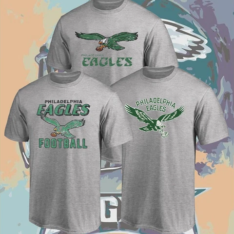 SALE!!! Philadelphia Eagles 47 Brand Dozer Franklin T-Shirt Retro Eagles Shirt Cover