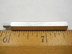 Standoff, 1/4" Hex x 1 5/8" Aluminum 6-32 Thread Male/Female K8423(QTY 10 ea)C34 - Picture 1 of 3