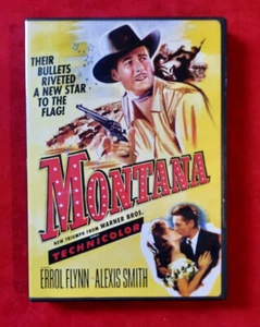 MONTANA 1949 DVD Errol Flynn / Alexis Smith LIKE NEW Region 1 Exellent Condition - Picture 1 of 3