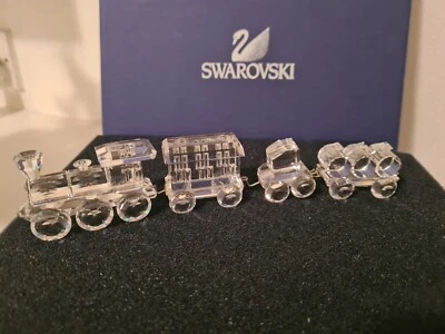 SWAROVSKI CRYSTAL 4 PIECE TRAIN SET  - Image 1 of 4
