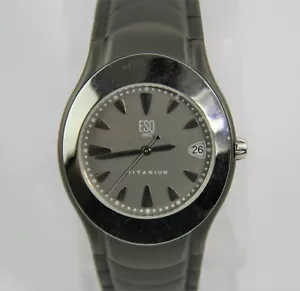 ESQ Movado Women’s Swiss Watch E5083- Titanium (SIZE 7.75") - Picture 1 of 9