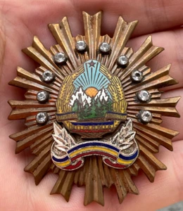 ROMANIA - ORDER OF SECURITY 3RD CLASS - Picture 1 of 3