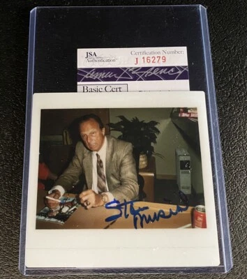 Stan Musial Signed Kodak Instant Polaroid Photo Photograph JSA Autograph Auto - Image 1 of 4