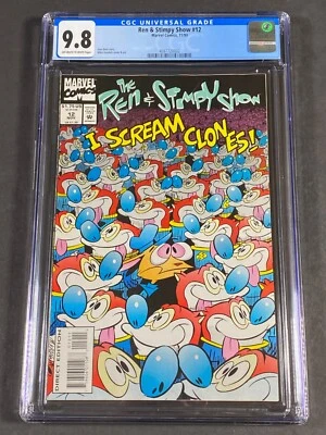 Ren & Stimpy Show #12 1993 CGC 9.8 4097720002 Dan Slott Mike Kazaleh - Image 1 of 4