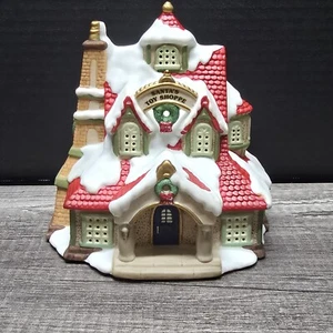 Hawthorne Porch Light North Pole Collection “Santa’s Toy Shoppe” 79101 1994 Box - Picture 1 of 15
