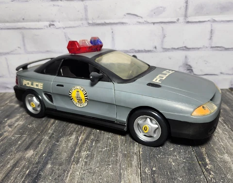 READ 1994 Orion Pictures Robocop OCP Interceptor Police Car Toy Island No Lights Cover
