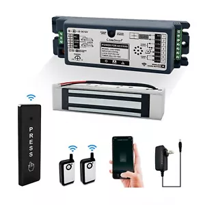 Kit Pulsante Wireless Controllo Accesso WIFI con Blocco Magnetico Elettrico - Foto 1 di 6