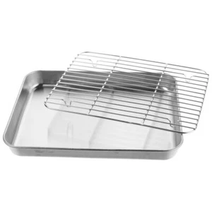 Baking Dish Cooling Rack Set Nonstick Trays for Oven Pan with Wire - Picture 1 of 12
