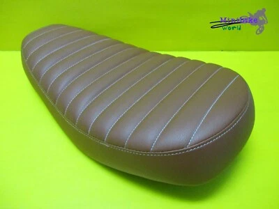 Fit Honda SL100 SL125 Double Seat Complete "Brown"  **mi3593** - Изображение 1 из 4