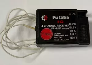 Really Nice Futaba FP-R4F R4F AM 72mhz RC Airplane Receiver RX G Plug - Picture 1 of 1