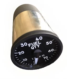 Simmonds Fuel Quantity Indicator Gauge T-33 CT-133 Etc NOS.  Free Shipping! - Bild 1 von 12