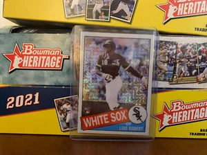 2020 Topps Update Luis Robert Silver Pack Refractor Rookie Card #CPC-9 - Picture 1 of 2