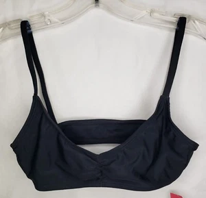 Xhilaration Junior Bralette-Bikinioberteil vorne schwarz Small - Bild 1 von 5