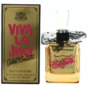 Viva La Juicy Gold Couture by Juicy Couture, 3.4 oz EDP Spray women - Picture 1 of 4