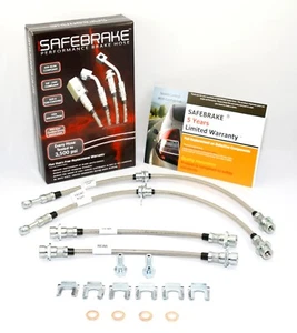 Honda Civic EJ, EK, EM Rear Drum 1996-2000 brake upgrade- SAFEBRAKE Performance - Foto 1 di 11