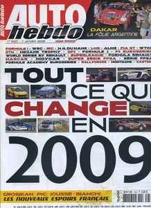 Konvolut AUTO HEBDO komplettes Jahr 2009 von Nr. 1682 bis Nr. 1733 - Bild 1 von 1