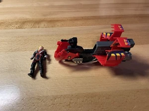 Vintage 1986 Mask Viper Venom Motorrad mit Figur unvollständig - Bild 1 von 10