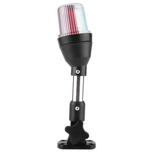 ˜Adjustable Shoreline Marine Boat Yacht Signal Light Fold Down Stern LED - Picture 1 of 9