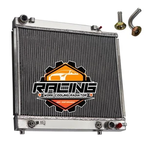 All Aluminum radiator for Mercedes W123 W126 300D 300SD 300CD 300TD 3.0L 2-Rows - Picture 1 of 6