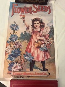 Vintage Konvolut 4 Frank Morse Samen Co Poster. - Bild 1 von 4