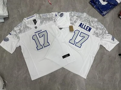 Buffalo Bills Josh Allen 2025 Rivalry Stitched Football Jersey small to xxl - Image 1 of 4