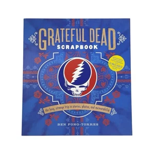 GRATEFUL DEAD SCRAPBOOK THE LONG STRANGE TRIP IN STORIES , PHOTOS, WITH CD 2009 - Picture 1 of 11