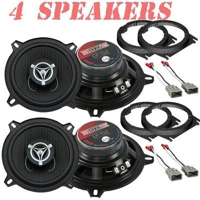 Altavoces de puerta delantera/trasera Power Acoustik 300 vatios para Honda Ridgeline 2006-2014 Foto 1 de 4