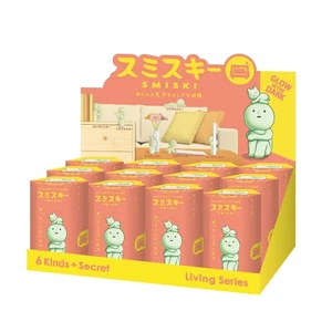12er Smiski Hippers Figures Random Blind Box Glow In The Dark Living Series NEU - Imagen 1 de 1