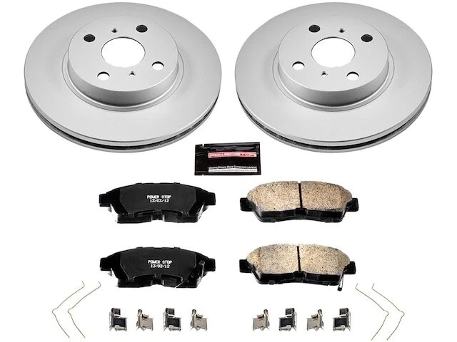 Front Brake Pad and Rotor Kit 58GWDW11 for Geo Prizm 1993 1994 1995 1996 1997 - Image 1 of 1