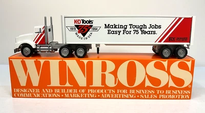 K D Tools 75th Anniversary Model 1994 Winross 1/64th Scale Truck - Image 1 of 4