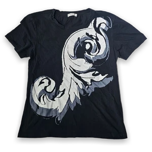 Versace Collection Men's XL Graphic Print Black T-Shirt - Picture 1 of 11