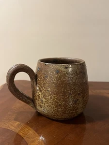 Vintage MCM Sandstone French Sandstone Mug By  F.Baudat - Picture 1 of 7