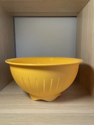 Tupperware Junge Welle Sieb für Schüssel 4,3 l Orange Servierschüssel Neu - Bild 1 von 2
