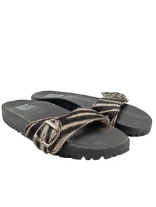 BERKEMANN Sandalias cómodas Mujeres Sandalias Talla EU 35 blanco puro-negro - Imagen 1 de 5