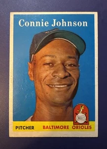 1958 Topps #266 Connie Johnson Baltimore Orioles Pitcher *Envío gratuito* - Imagen 1 de 2